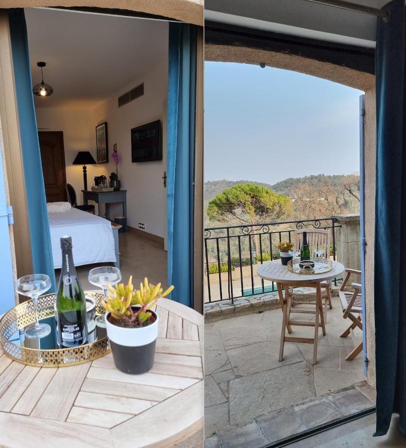 Loup Castel Boutique Hotel B&B Le Bar-sur-Loup Exteriör bild